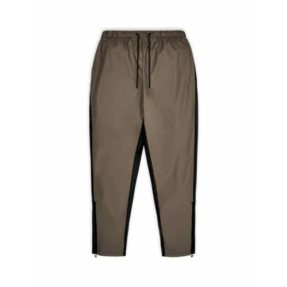 Rains Rain Pants Slim Drawstring Tapered Leg Lightweight Black‎ Wood Size XL NWT
